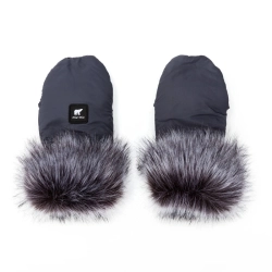 Rękawiczki Miu-Mio Polaris Anthracite idealne do wózka
